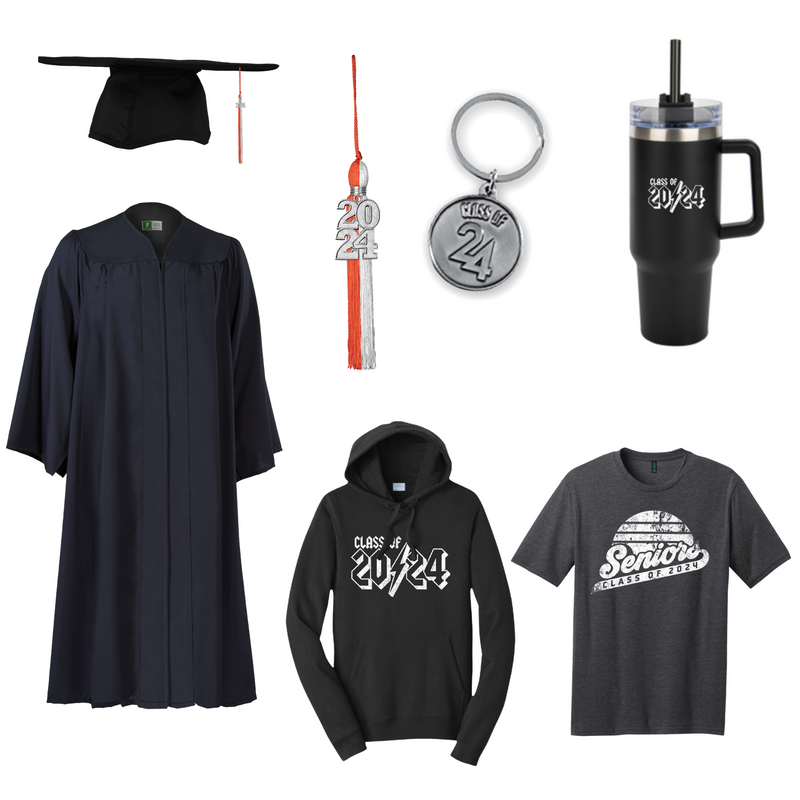 Cap & Gown Deluxe Package | Middle Tennessee Christian School