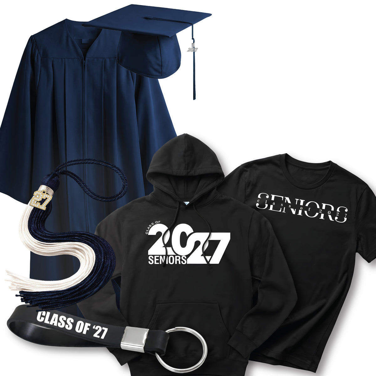 Cap & Gown Essential Package | MiaPrep Online High School