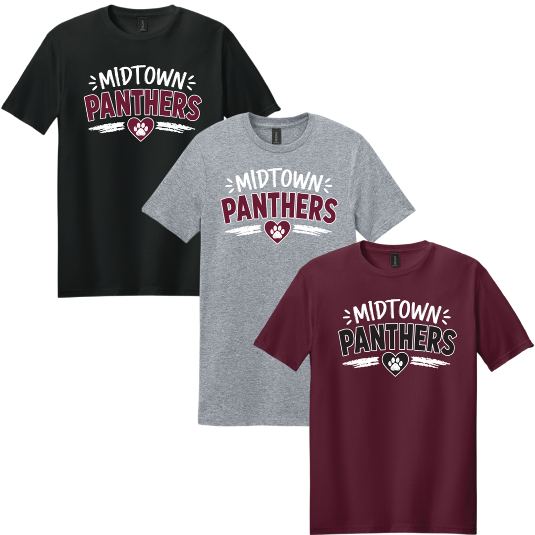 Midtown Panthers Love Tee | Midtown Elementary School