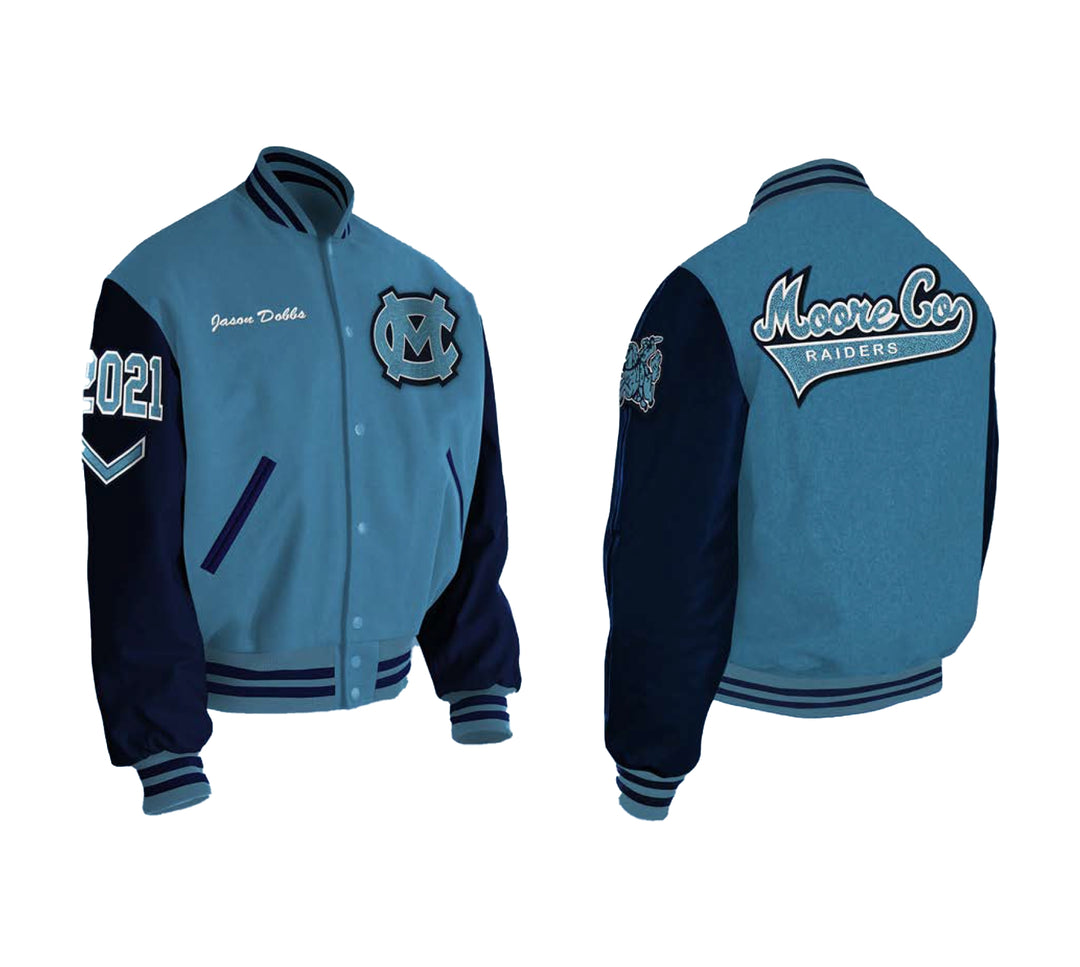 Moore County High School Jacket Builder | Deluxe Package