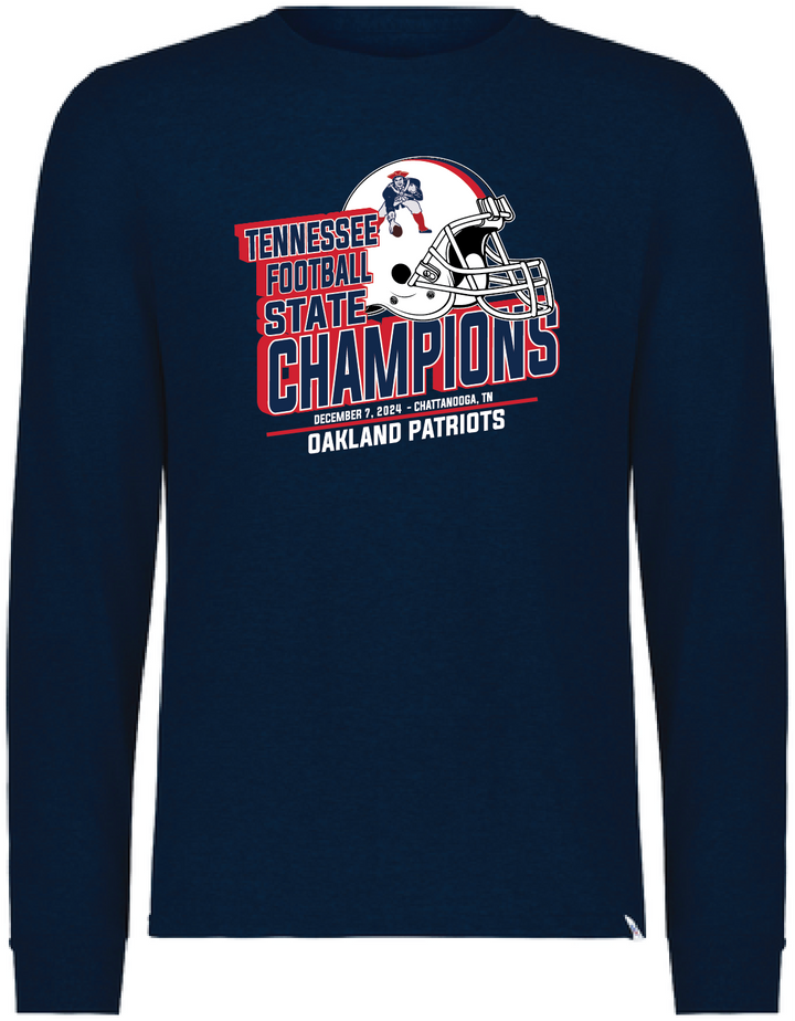Youth Long Sleeve Tee | Oakland High School Football State Champions
