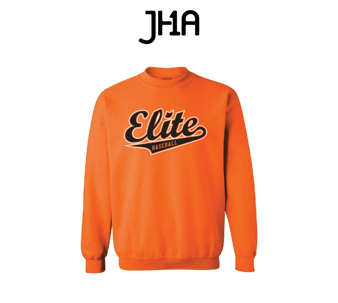 Black Crewneck | Elite Baseball