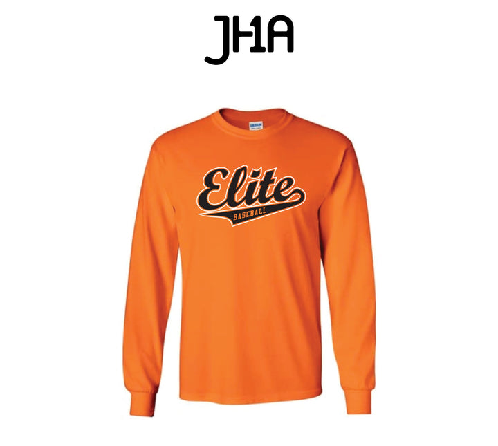 Black Long Sleeve T-Shirt | Elite Baseball