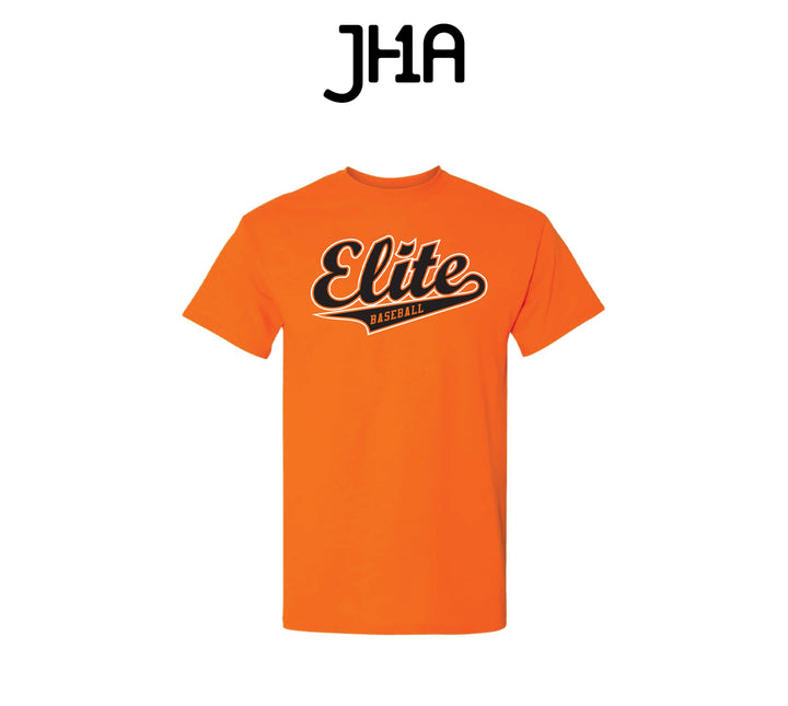 Black Short Sleeve T-Shirt | Elite Baseball