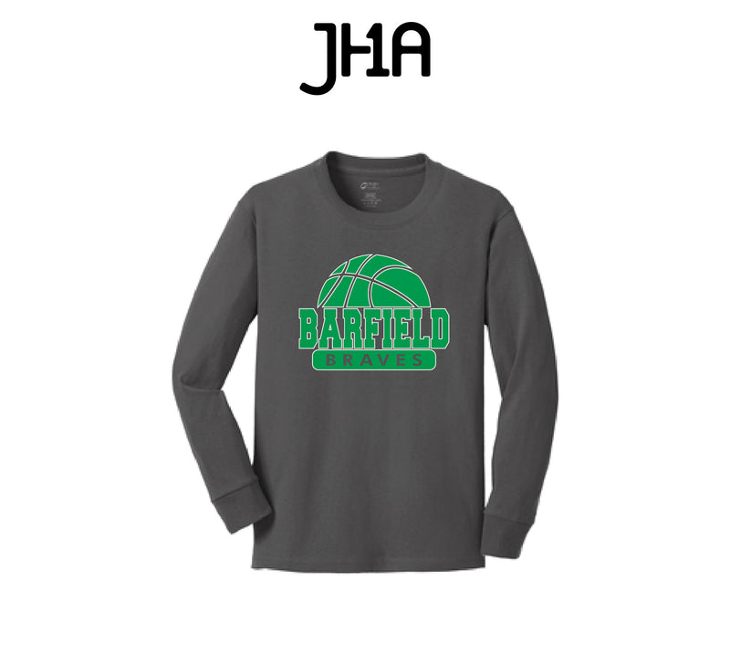 Youth Long Sleeve T-Shirt | Jr. Pro Fan Basketball Shop