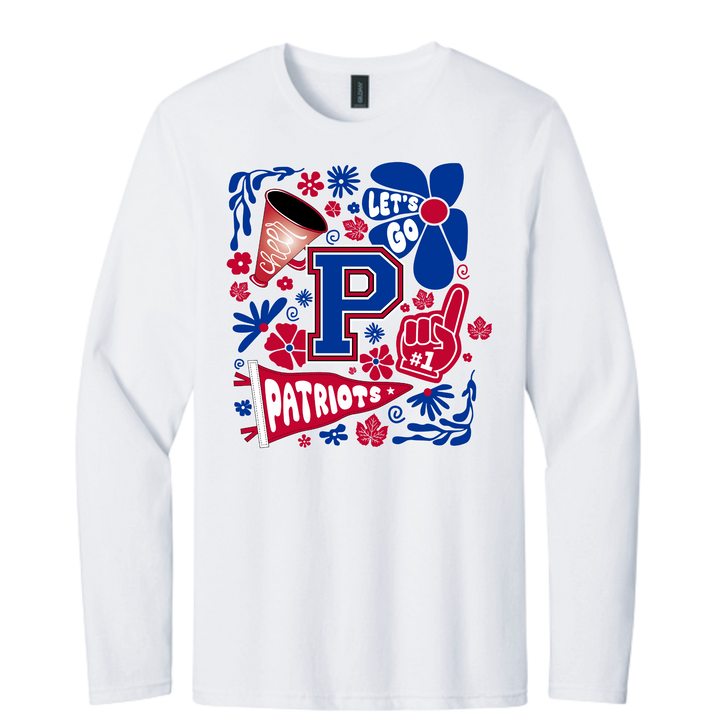 Page High School Cheer | Page Cheer Gameday Long Sleeve T-Shirt