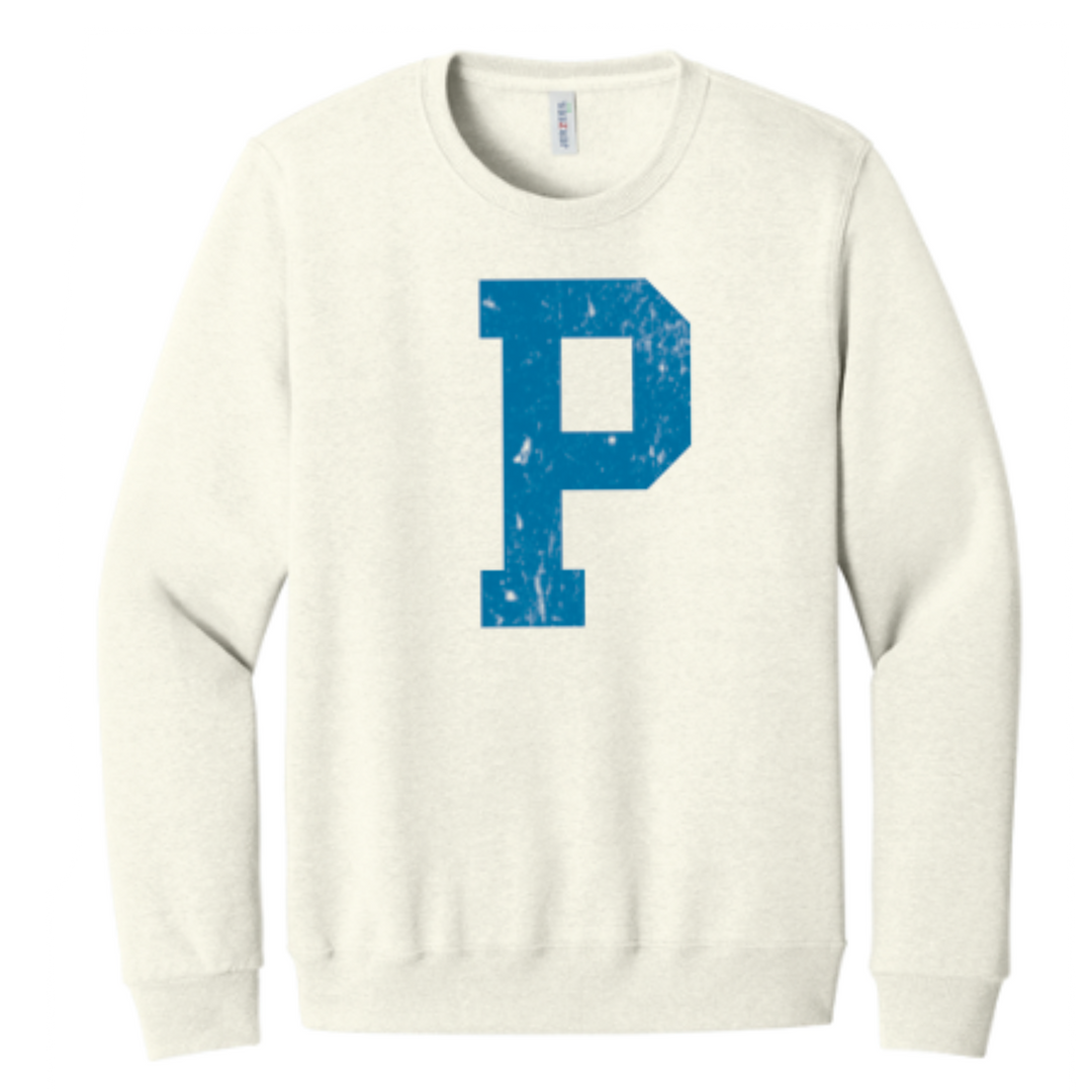 Page High School Cheer | Page Vintage "P" Crewneck Sweatshirt