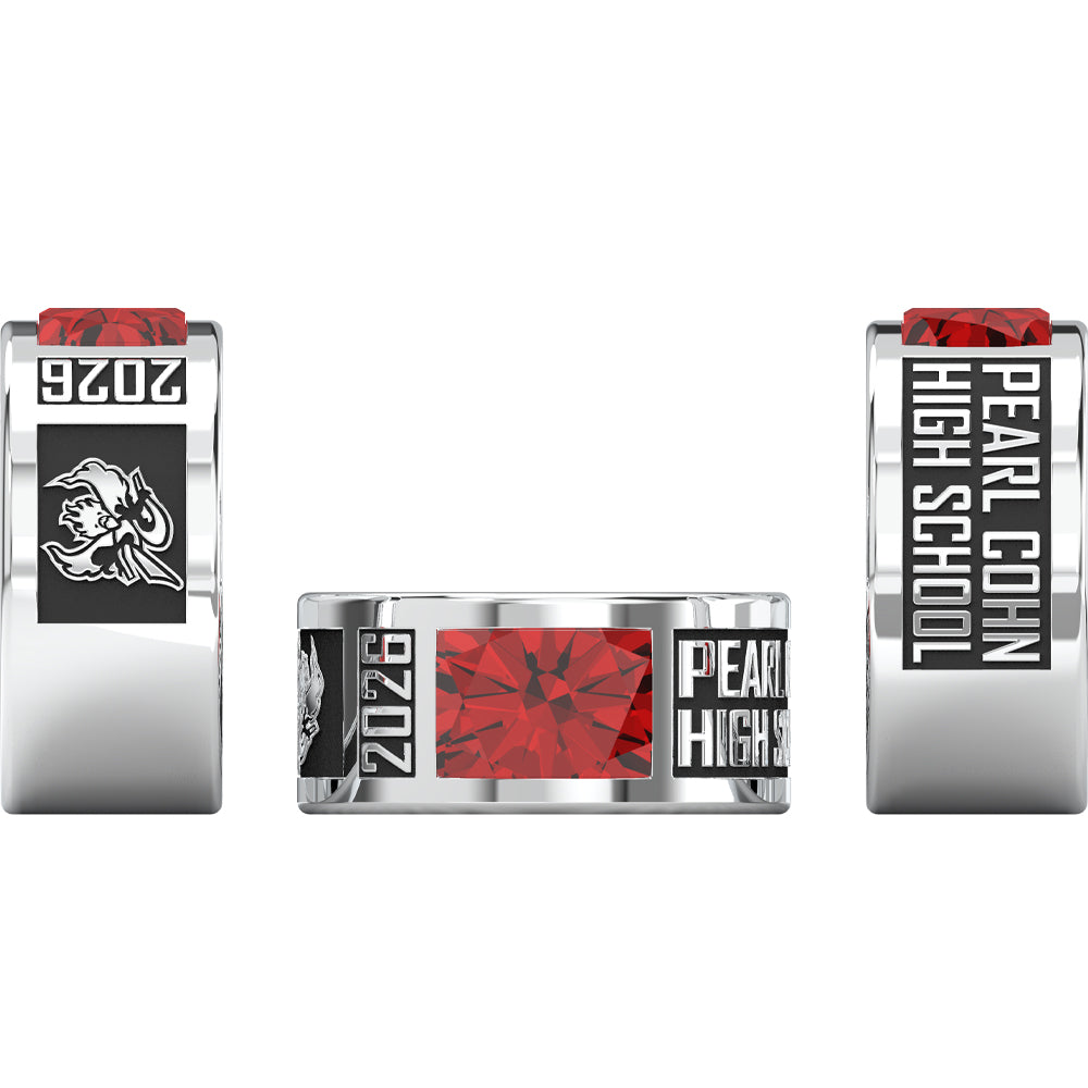 Class Ring - Band Style | Pearl-Cohn High School