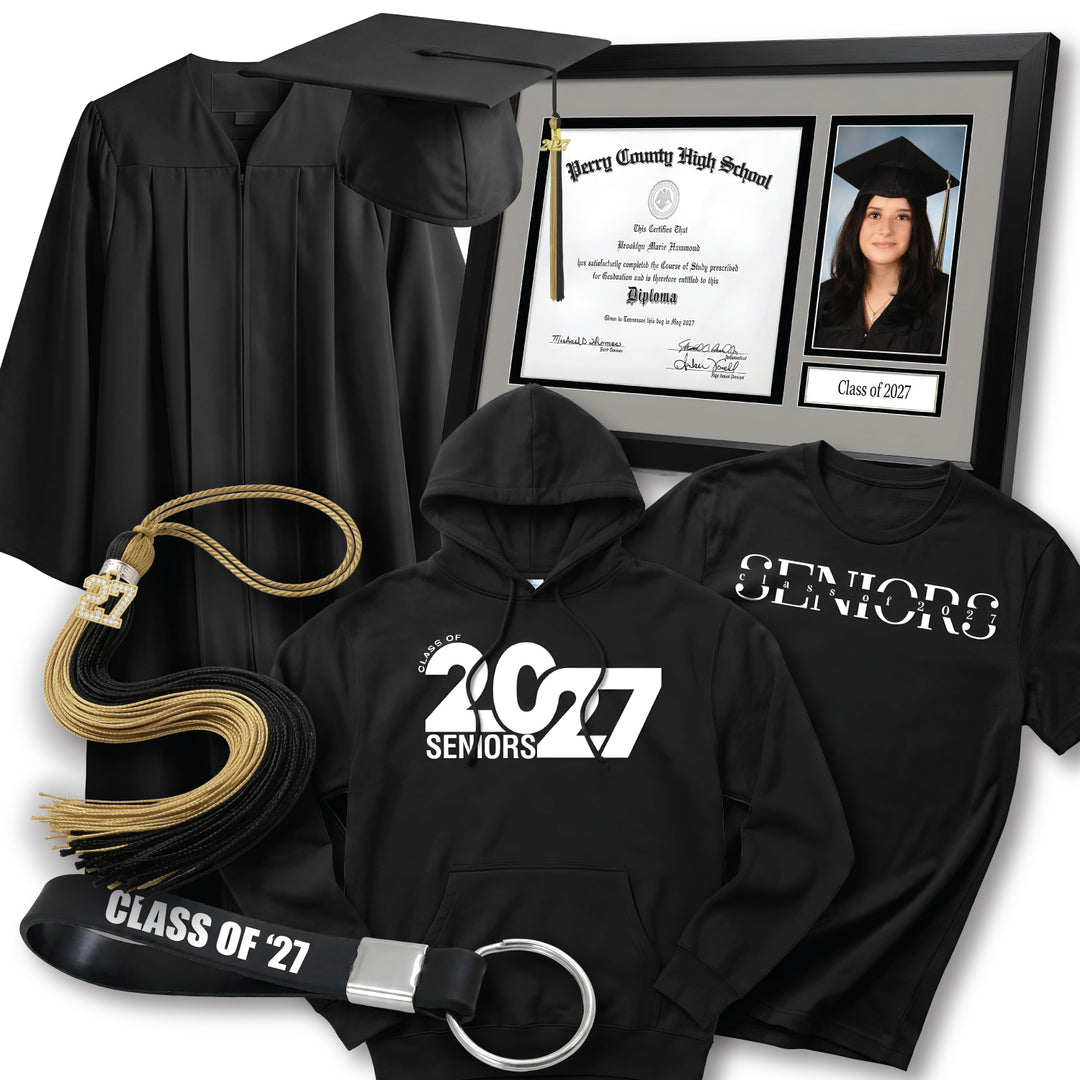 Cap & Gown Deluxe Package | Perry County High School