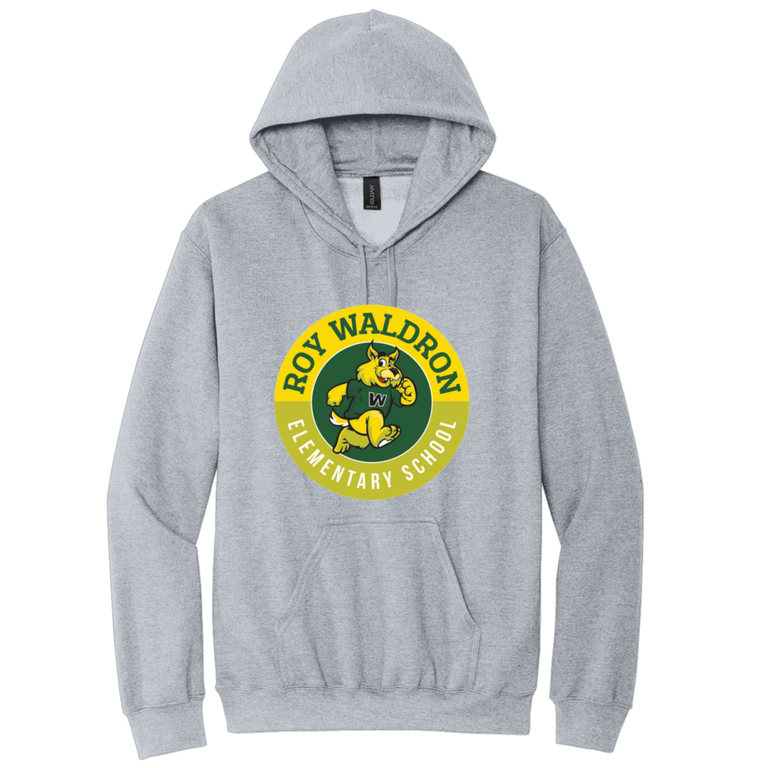 Mascot Circle Hoodie | Roy Waldron Elementary