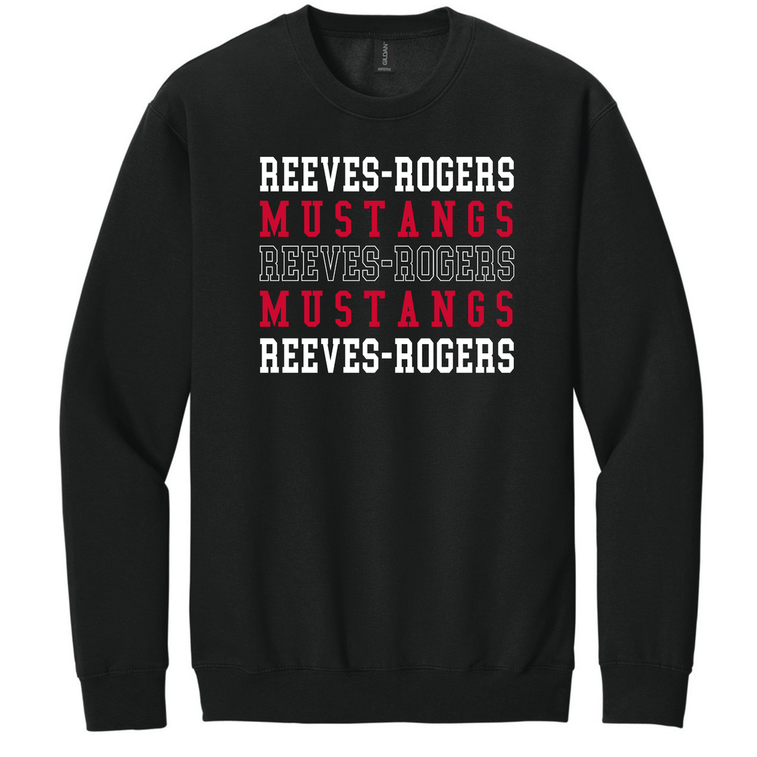 Reeves-Rogers Stacked Crew Sweatshirt | Reeves-Rogers Elementary School