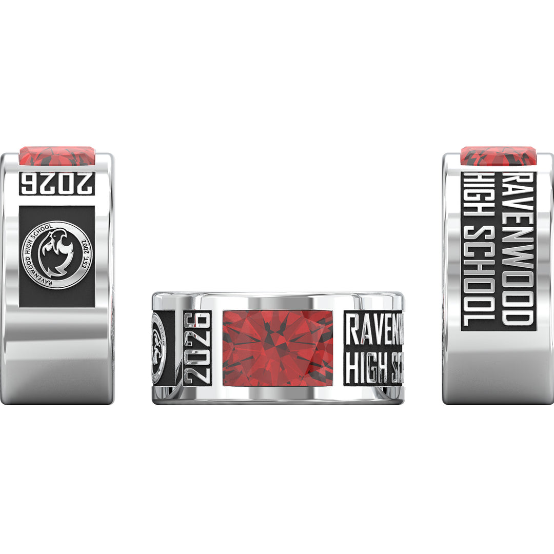 Class Ring - Band Style | Ravenwood High School