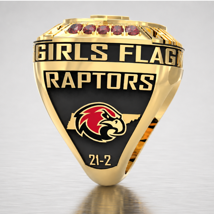 State Championship Ring | Ravenwood High School Girl's Flag Football