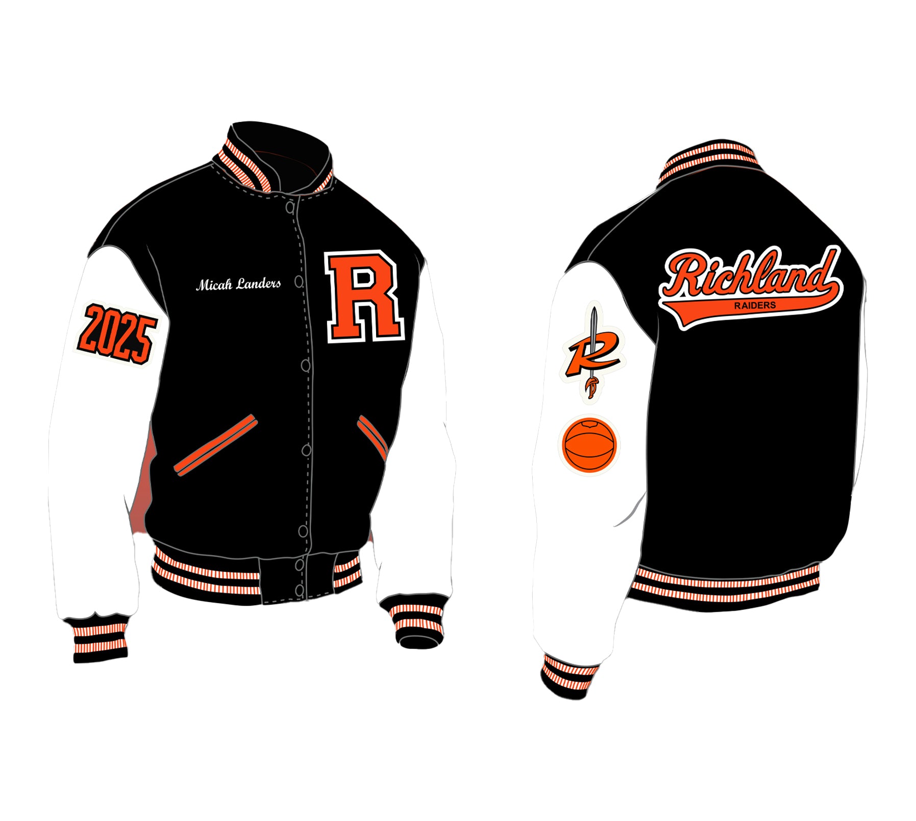 Richland High School Jacket Builder | Spirit Package – JHA Company