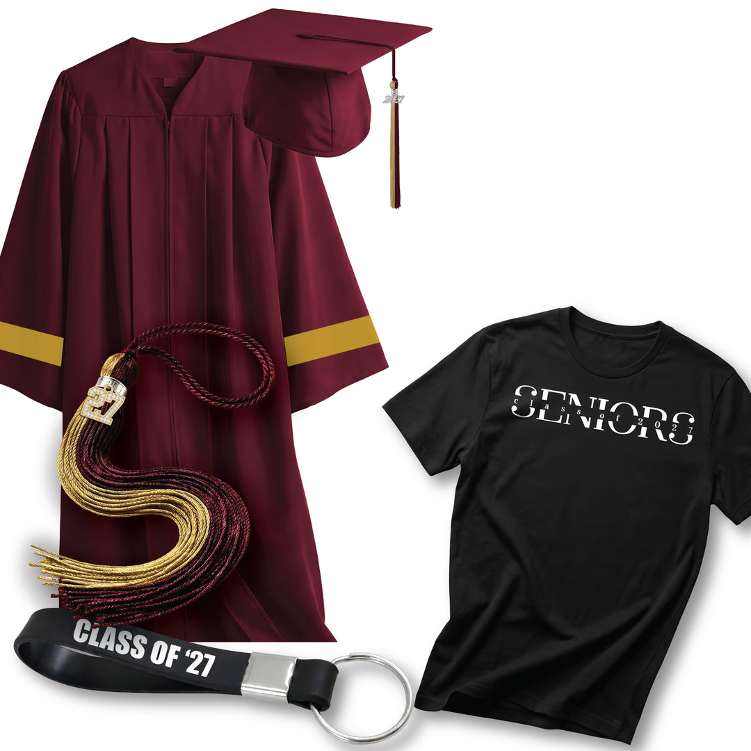 Cap & Gown Basic Package | Riverdale High School
