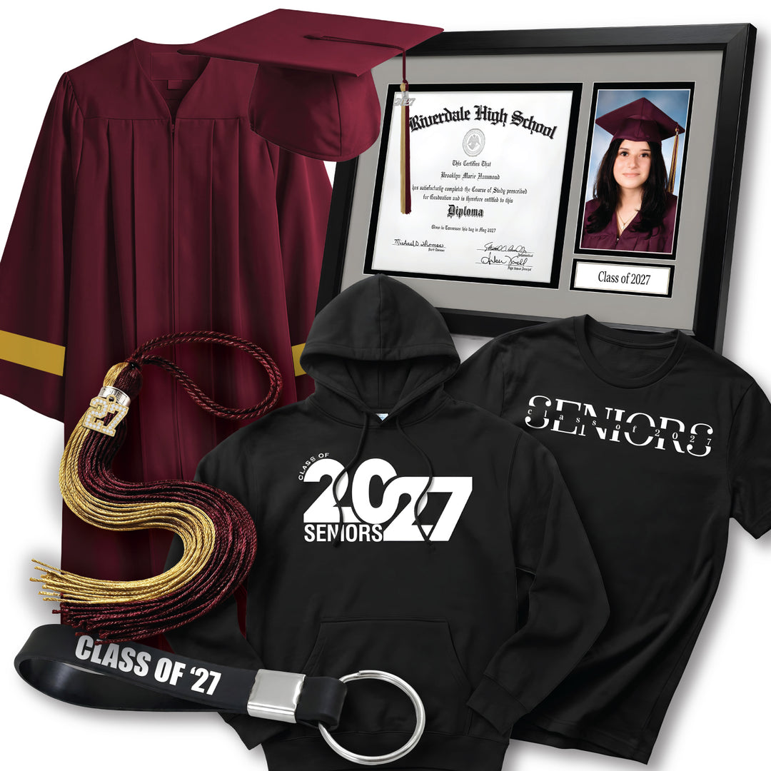 Cap & Gown Deluxe Package | Riverdale High School