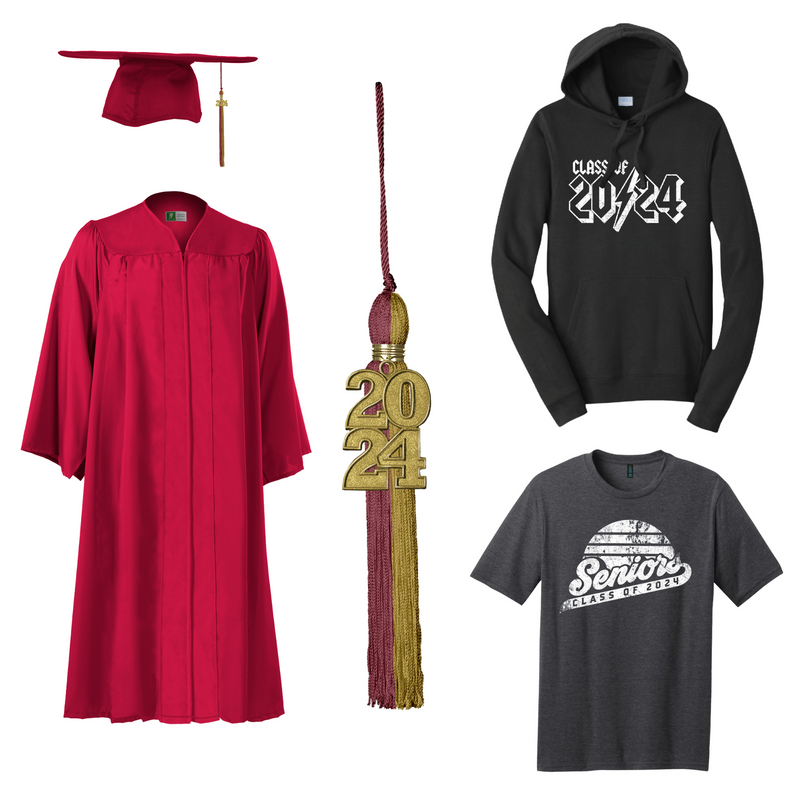 Cap & Gown Basic Package | Riverdale High School