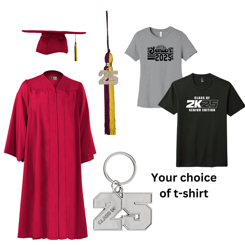 Cap & Gown Basic Package | Riverdale High School