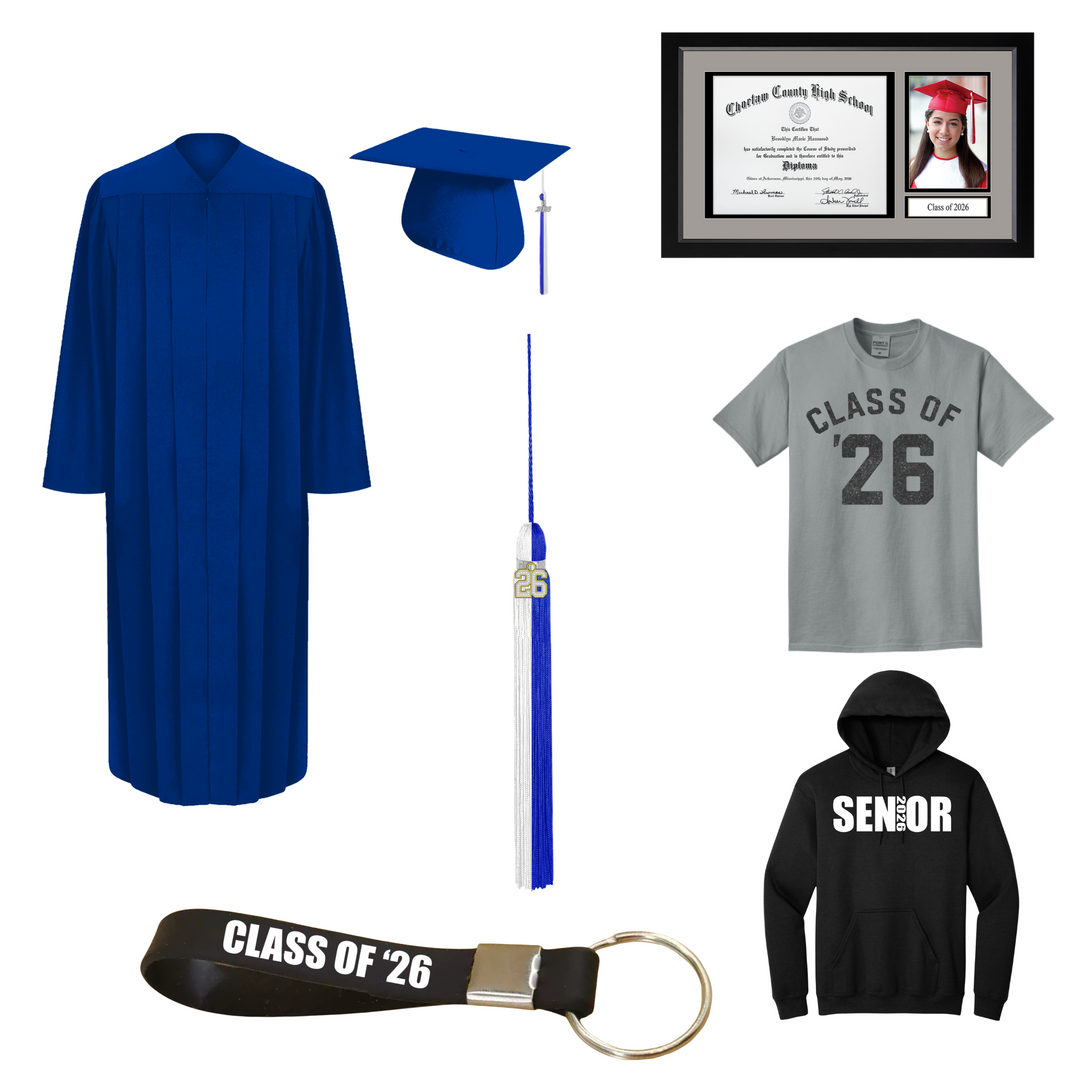 Cap & Gown Deluxe Package | Lead Southeast High School