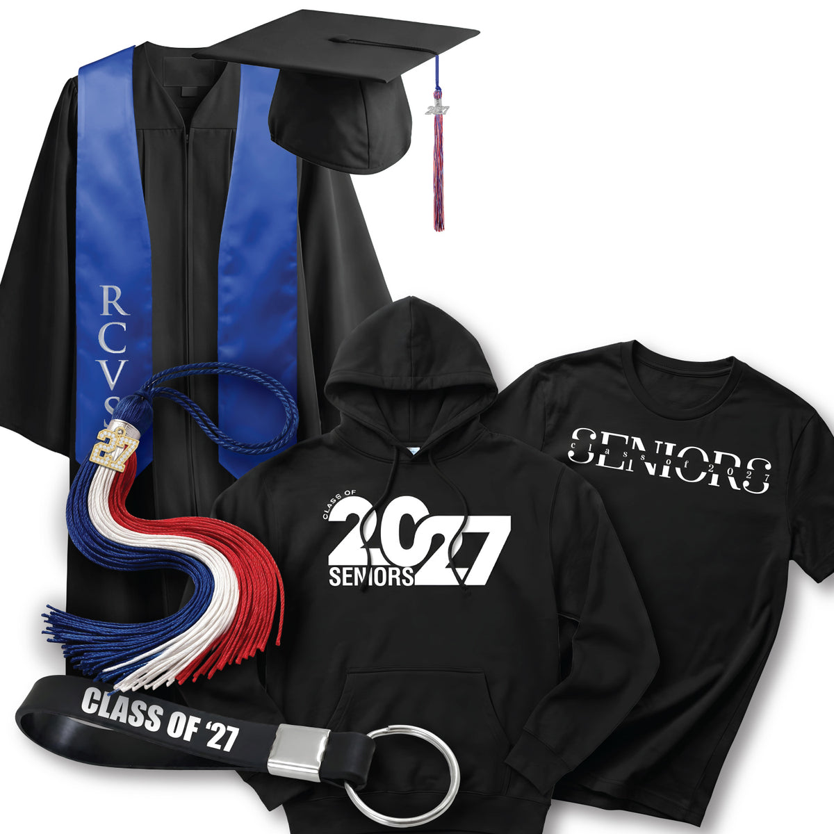 Cap & Gown Essential Package | Rutherford County Virtual School