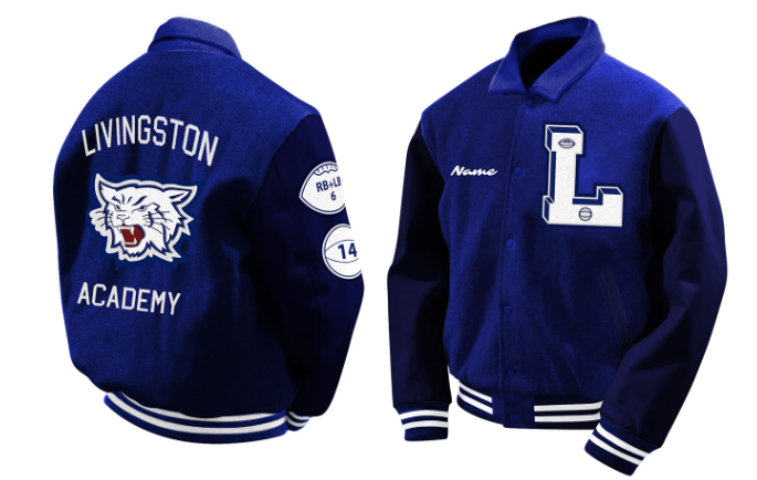 Livingston Academy Letter Jacket Builder | Deluxe Package