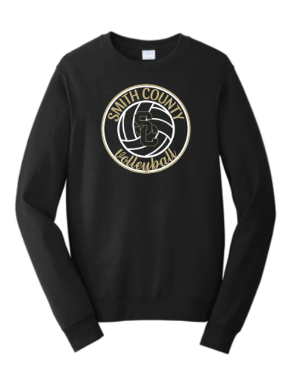 Fan Favorite Crew Sweatshirt | Smith County High Spirit Shop - Volleyball