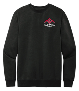 Elevated Off Road V.I.T. Crewneck Black