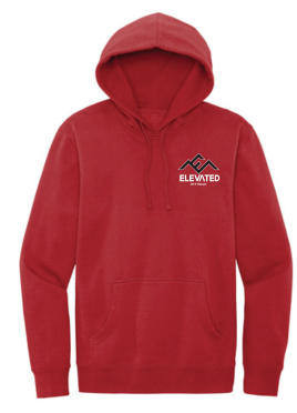 Elevated Off Road V.I.T. Hoodie Classic Red