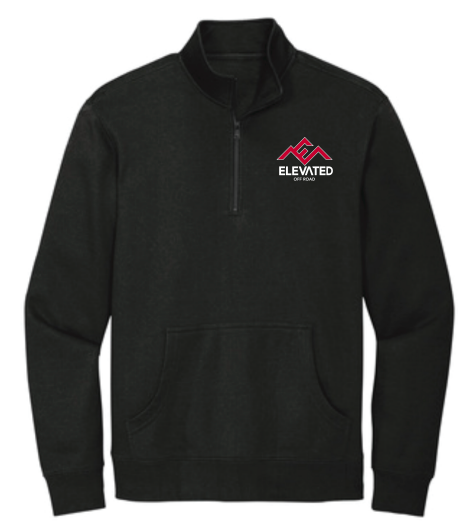 Elevated Off Road V.I.T. 1/4 Zip Black