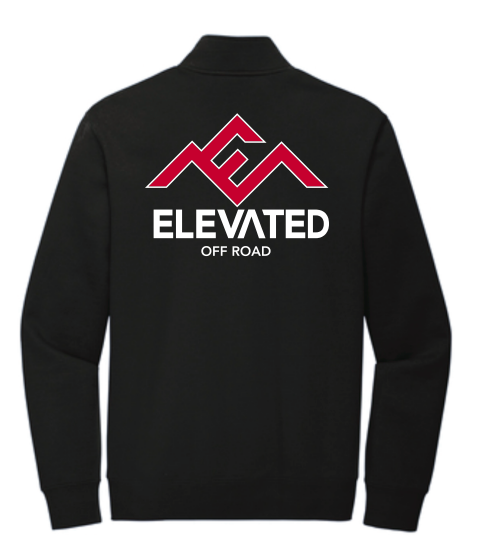 Elevated Off Road V.I.T. 1/4 Zip Black