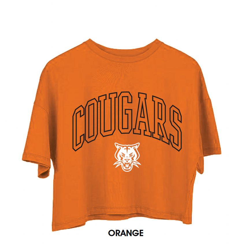 Orange Cougar T-Shirt | MTCS Cheer