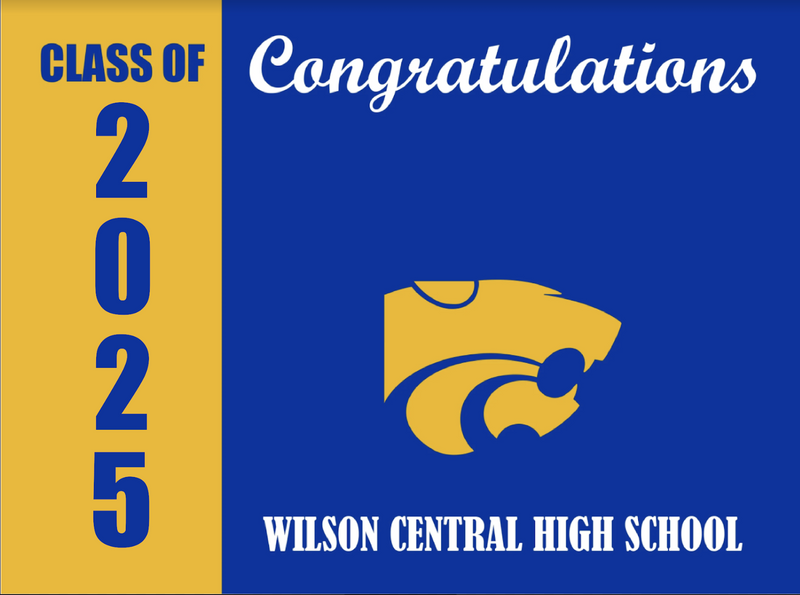 Yard Sign | Wilson Central High School