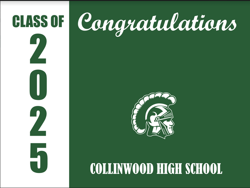 Yard Sign | Collinwood High School