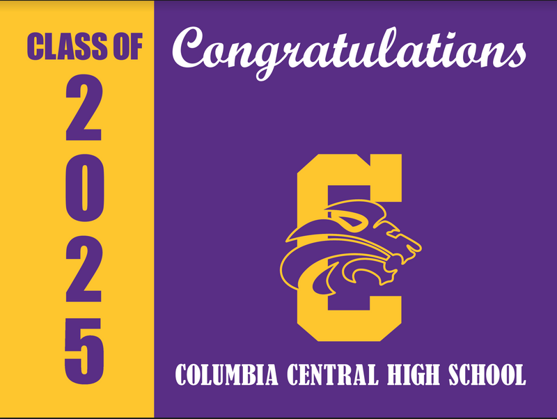 Yard Sign | Columbia Central High School