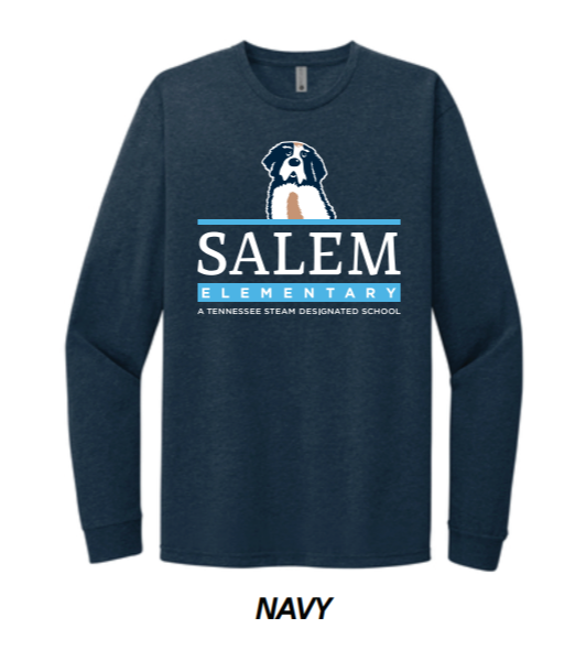 Long Sleeve Shirt (Steam Logo) | Salem Elementary School