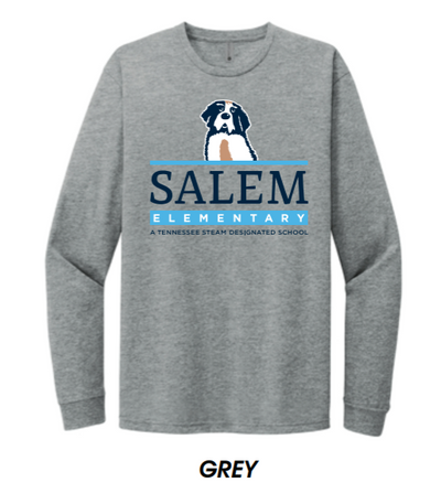 Long Sleeve Shirt (Salem Dog Logo) | Salem Elementary School