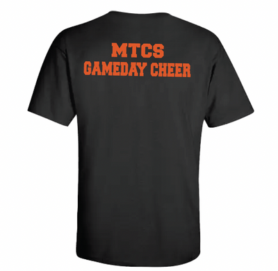 Black Crop Tee | MTCS Cheer