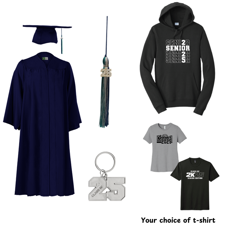 Cap & Gown Essential Package | Siegel High School