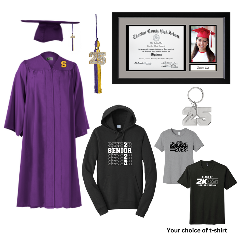 Cap & Gown Deluxe Package | Smyrna High School