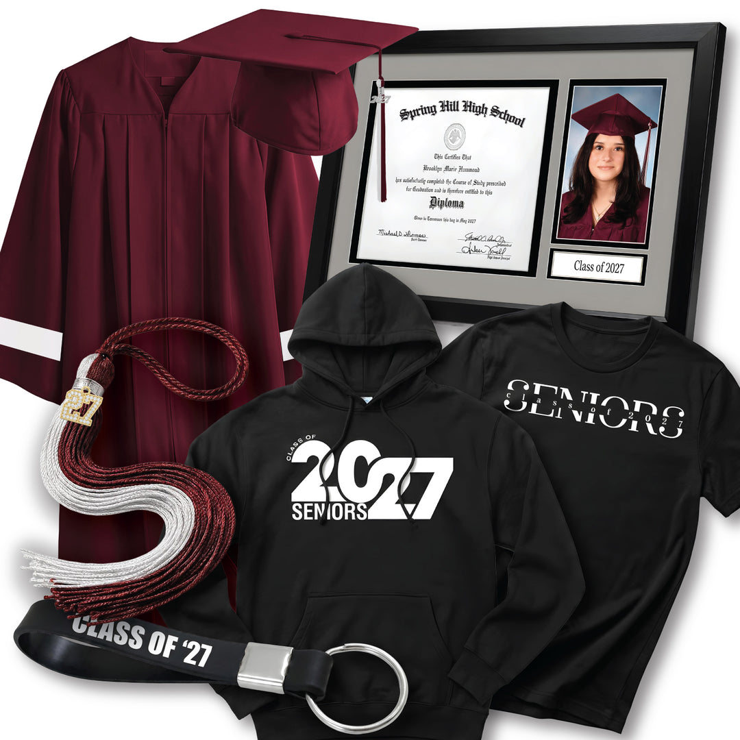 Cap & Gown Deluxe Package | Craigmont High School