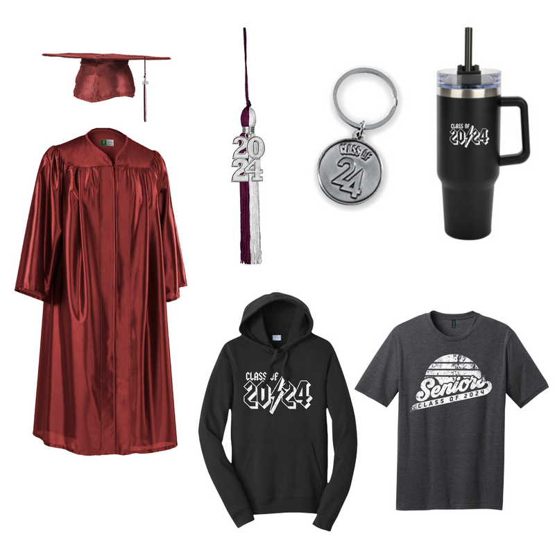 Cap & Gown Deluxe Package | Spring Hill High School