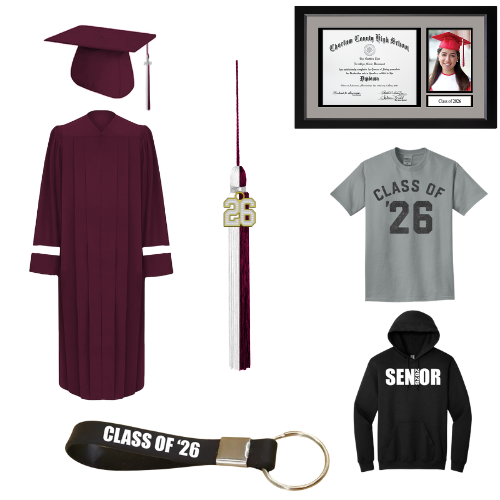 Cap & Gown Deluxe Package | Spring Hill High School