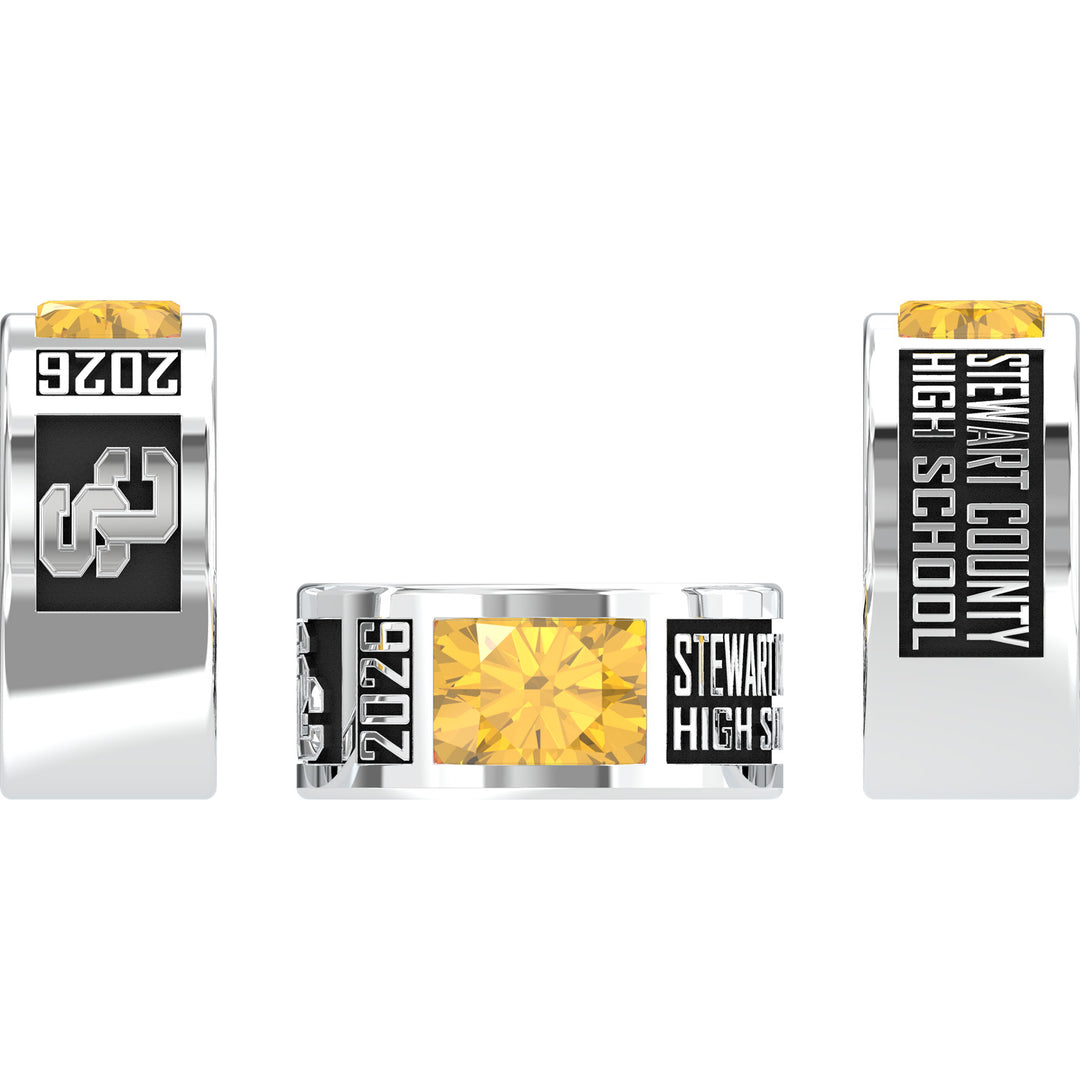 Class Ring - Band Style | Stewart County High School