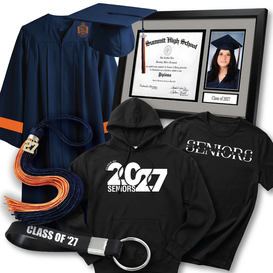 Cap & Gown Deluxe Package | Summit High School