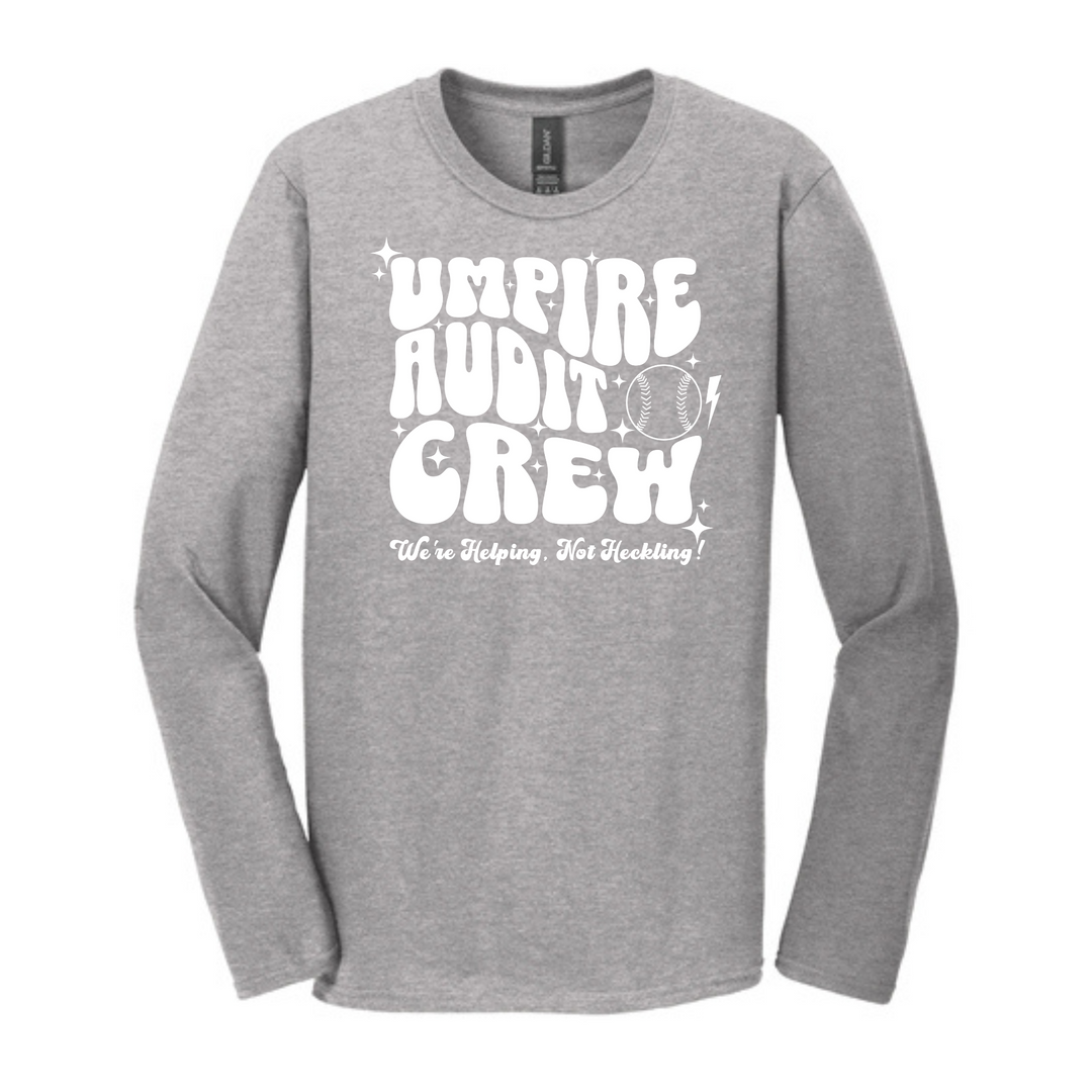 Umpire Audit Crew Long Sleeve T-Shirt | Murfreesboro Little League