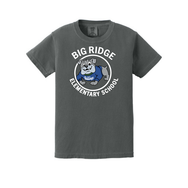 Youth Bulldog Circle T-Shirt | Big Ridge Elementary School