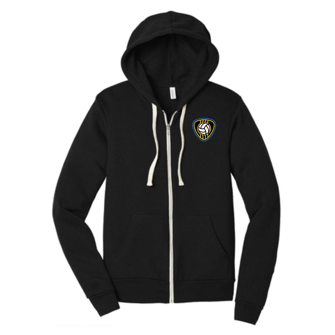 Bella Canvas Sponge Zip Hoodie | Rhythm Volleyball Club