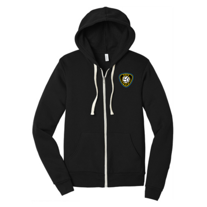 Bella Canvas Sponge Zip Hoodie | Rhythm Volleyball Club