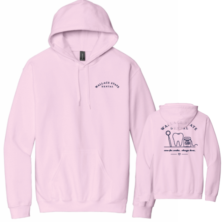 Script Hoodie | Wallace State Dental Apparel Store