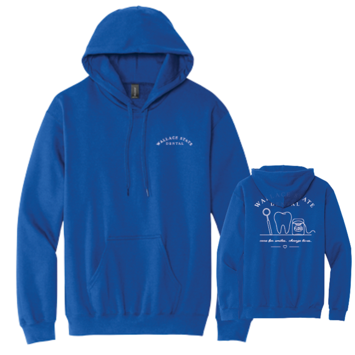 Script Hoodie | Wallace State Dental Apparel Store